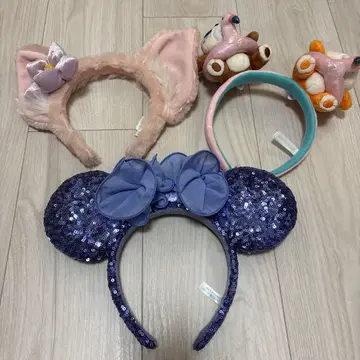 디즈니 머리띠 3세트