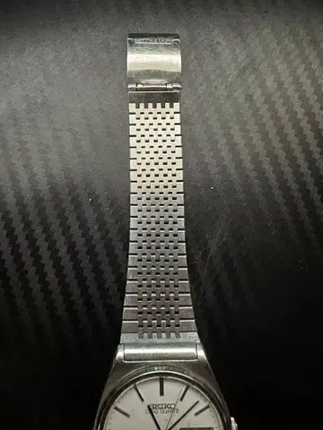 SEIKO 실버 메쉬 손목시계