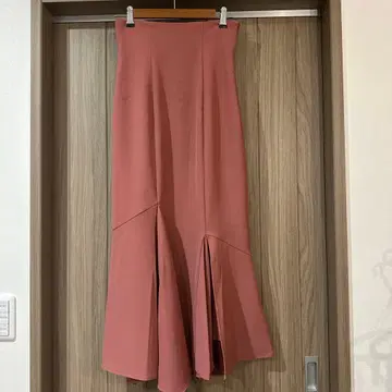 스나이델 살몬 핑크 스커트