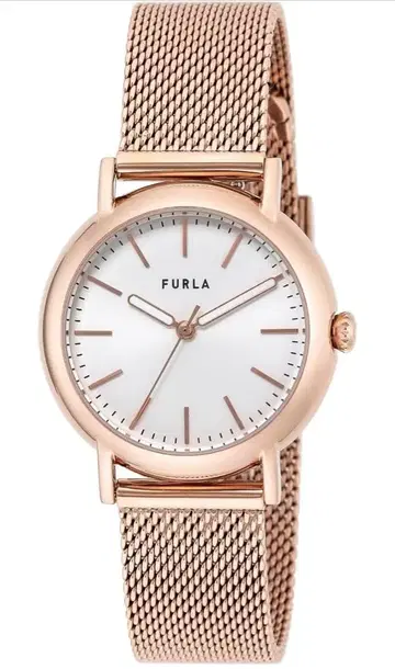 FURLA [훌라] 캐주얼 워치 이지 쉐이프 핑크 골드