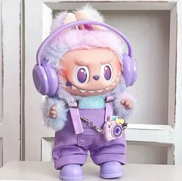 즉시 결제 labubu 봉제 인형 옷 갈아입기 의류 귀여운 4세트