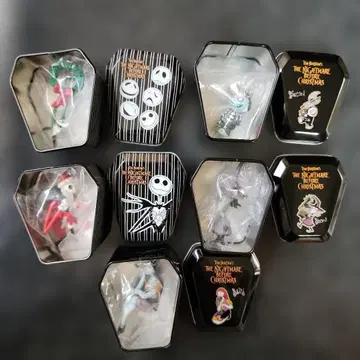 나이트메어 비포어 크리스마스 캡슐 토이 5세트