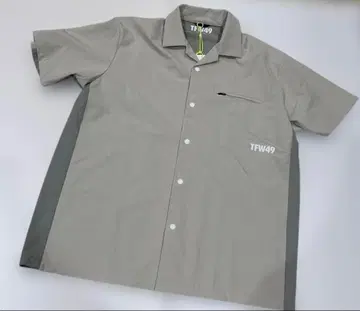 TFW49 버튼업 셔츠 그레이