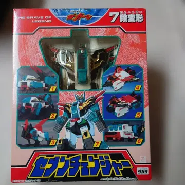 세븐 체인지 로봇 피규어 레트로