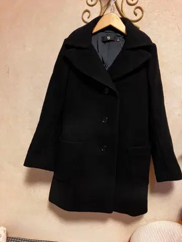 질 샌더 +J 유니클로 콜라보 울 코트