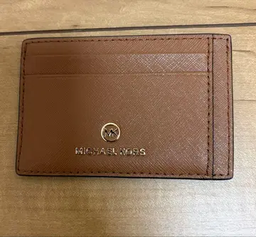 MICHAEL KORS 브라운 카드 케이스