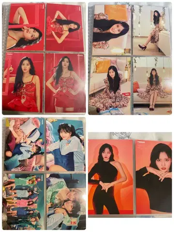 TWICE LIGHTS 모모 랜티큘러 트레이딩 카드 14장