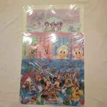 [ 미사용 ] 디즈니 런천매트 3개 세트