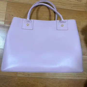 핑크 핸드백 중형