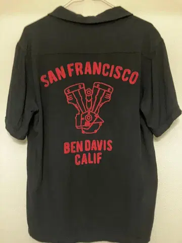 BEN DAVIS SAN FRANCISCO 반팔 셔츠 S 사이즈