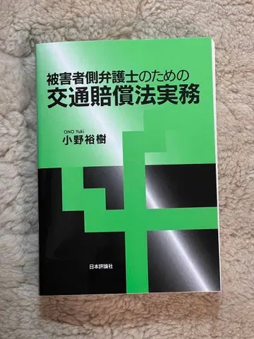 피해자 측 변호사를 위한 교통 배상법 실무 오노 유키