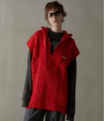 택 포함 새상품 플랭크 프로젝트 크러쉬 케이블 베스트 레드