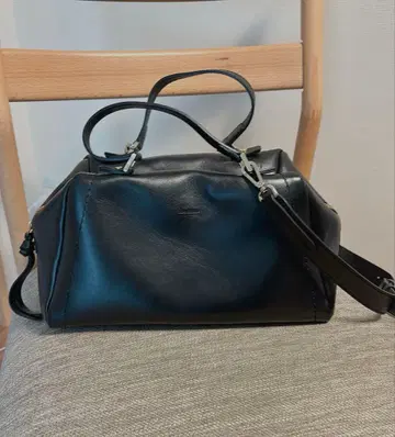 롤리스타 2웨이 숄더 보스턴 백 가죽 black