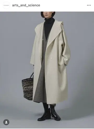 ARTS&SCIENCE [ Hooded coat ]