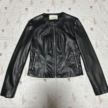 노카라 가죽 자켓 S 사이즈