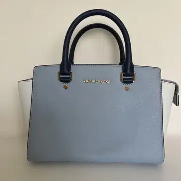 MICHAEL KORS 라이트 블루 핸드백