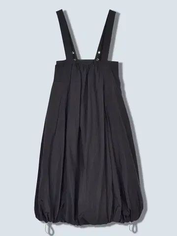 OMMO 퀼팅 벌룬 원피스