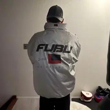 매우 레어한 올드스쿨 FUBU 리버서블 다운 자켓