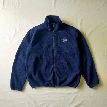 구제 엘엘빈 플리스 자켓 집업 기업 로고 90s 00s