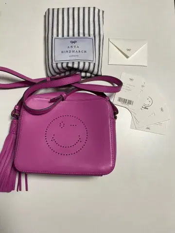 안야 힌드마치 Wink 크로스 바디 숄더백