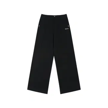 ason 블랙 와이드 레그 데님