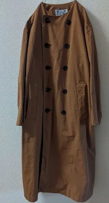 R&D.M.Co-올드 맨즈 테일러 가먼트 다이 노카라 코트