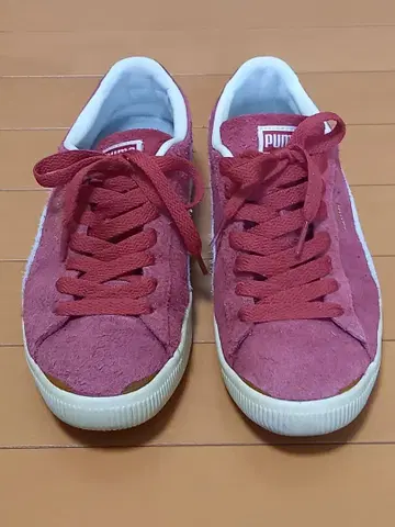 PUMA 스웨이드 VTG NeverWorn 레드 27cm 스웨이드