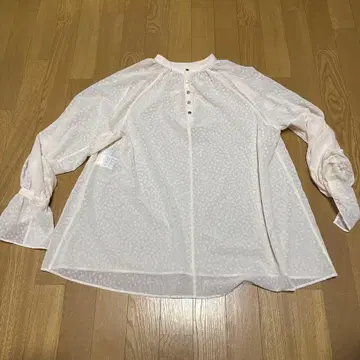 플라스테 긴팔 블라우스 여성용 S 사이즈