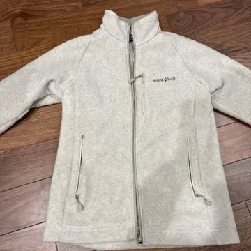 당일 발송 몽벨 플리스 자켓 크림