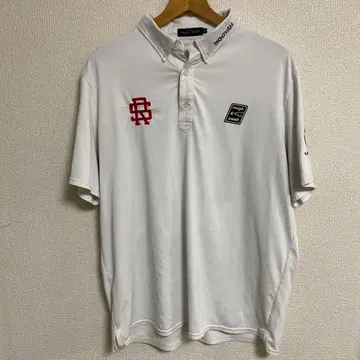 러프 & 스웰 화이트 피케 셔츠 XL