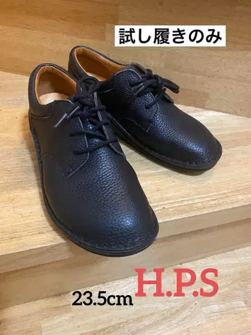 H.P.S. 블랙 가죽 신발