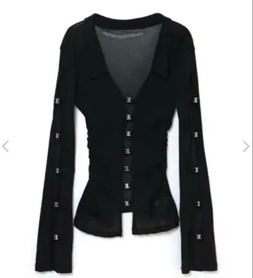 melt the lady sheer hook tops black