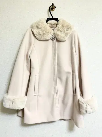 INGNI 잉그 비쥬 코트 아우터 베이지 A라인 원피스