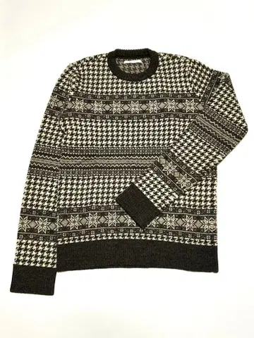 NUMBER(N)INE 2002AW 조지기 눈꽃 패턴 스웨터 컨디션 최상