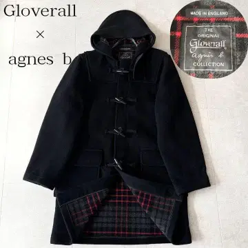 레어 에네스베 별주 글로버올 롱 더플 코트 M 블랙