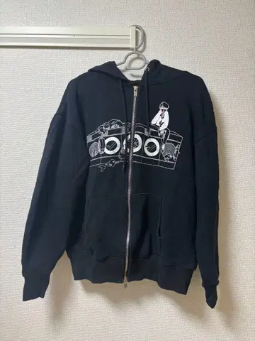 키요 고양이 후드티 집업