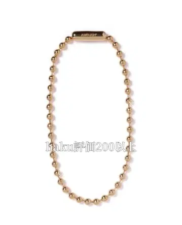 AMBUSH 골드 목걸이