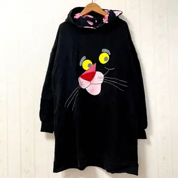 Desigual 핑크 팬서 트레이닝복 후드티 후드 맨투맨 튜닉