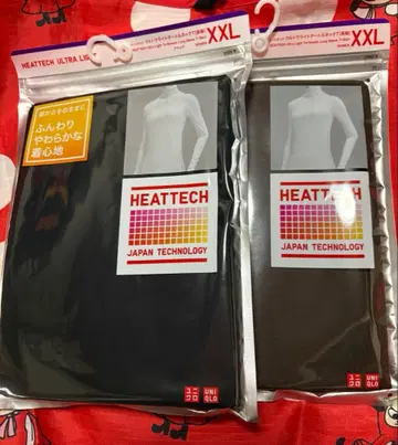 UNIQLO 히트텍 울트라 라이트 터틀넥 XXL 사이즈 2장 세트