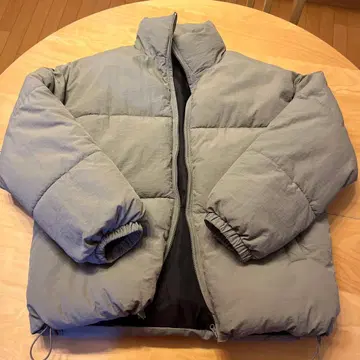 그레이 패딩 자켓