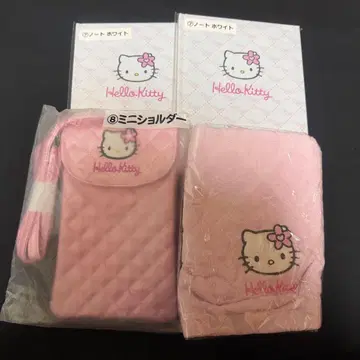 헬로키티 복권 노트 숄더백 핸드 타월