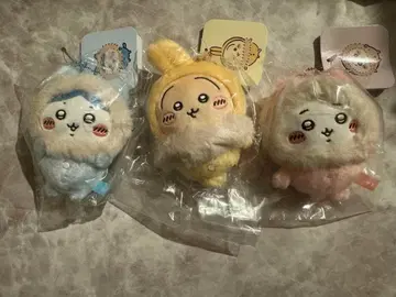 치이카와 (먼작귀) 복슬복슬 파자마 마스코트 3종