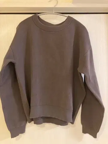 NOBLE 맨투맨 니트 풀오버