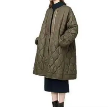 CLANE 클라네 퀼팅 라인 코트