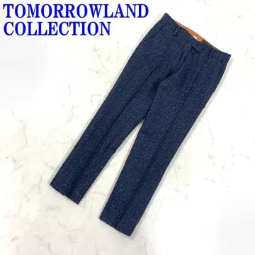 투모로우랜드 컬렉션 테이퍼드 팬츠 네이비 34 C1749