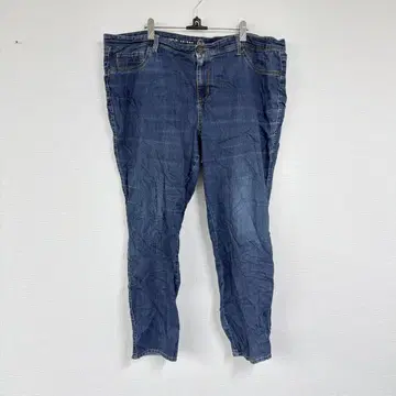 스키니 데님 [ 20 ] 빅 사이즈 스트레치 슬림 레그 심플 캐주얼