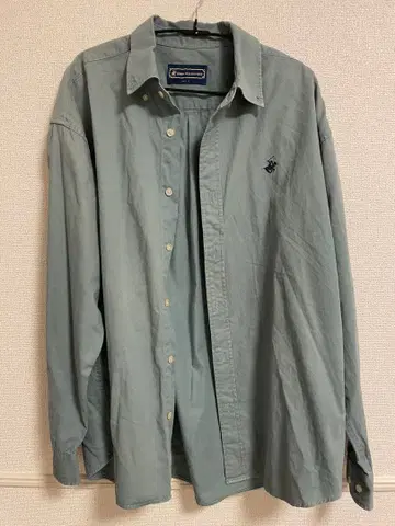 BEVERLY HILLS POLO CLUB 긴팔 셔츠 L 그레이