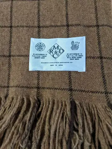R&D.M.Co-올드 맨즈 테일러 울 담요(스톨)
