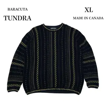 당일 발송 팔로우 할인 BARACUTA by TUNDRA 크루넥 니트