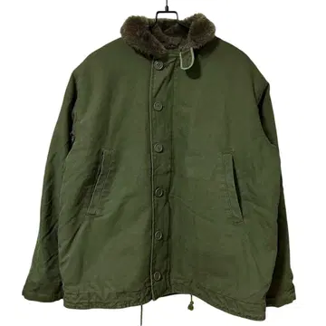 N-1 타입 덱 자켓 코튼 덕 원단